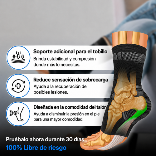 Soporte Compresivo Ajustable para Pie y Tobillo