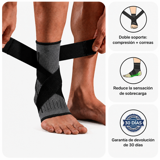 Soporte Compresivo Ajustable para Pie y Tobillo